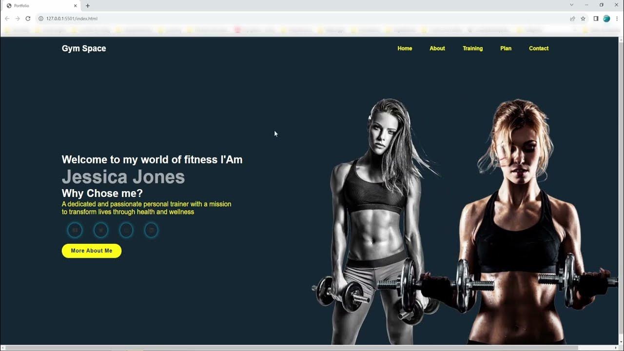 Fitness Center Website